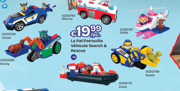 Offre: La Pat'Patrouille Véhicule Search & Rescue