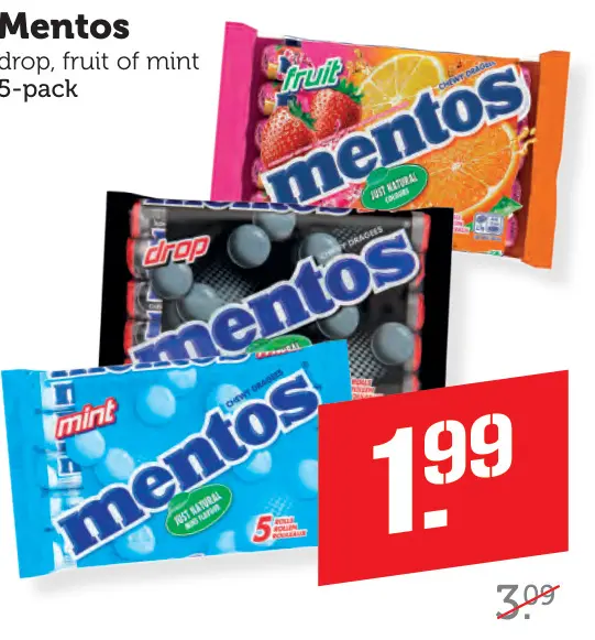 Aanbieding: Mentos