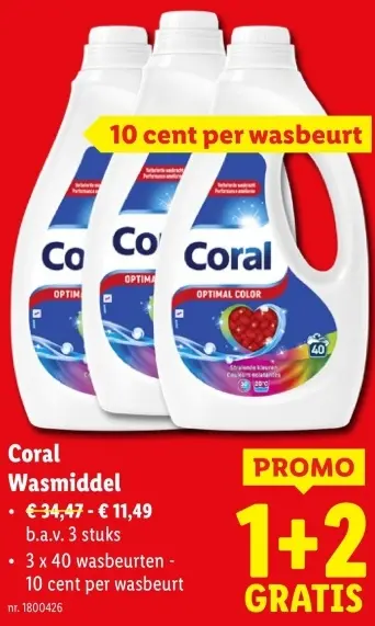Aanbieding: Wasmiddel