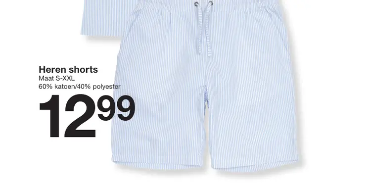 Aanbieding: Heren shorts
