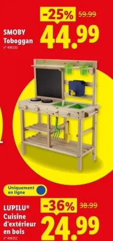 Offre: Cuisine d'extérieur en bois