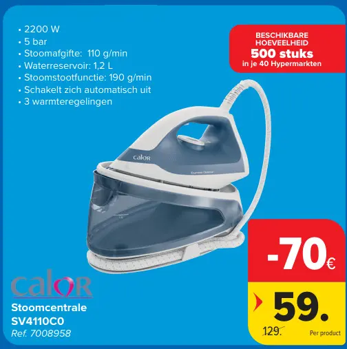 Promotie: Stoomcentrale SV4110C0