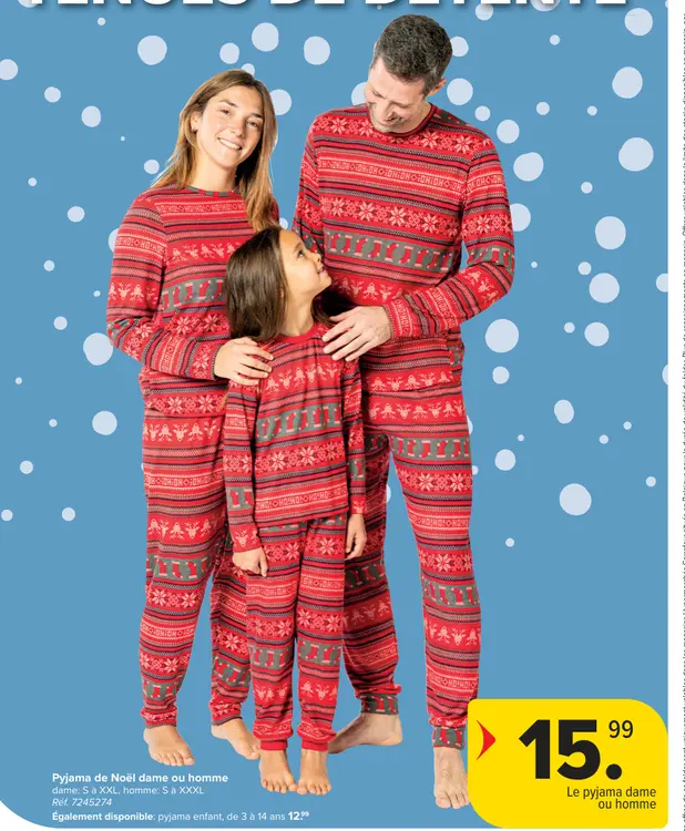 Offre: Pyjama de Noël