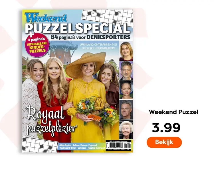 Aanbieding: Weekend Puzzel