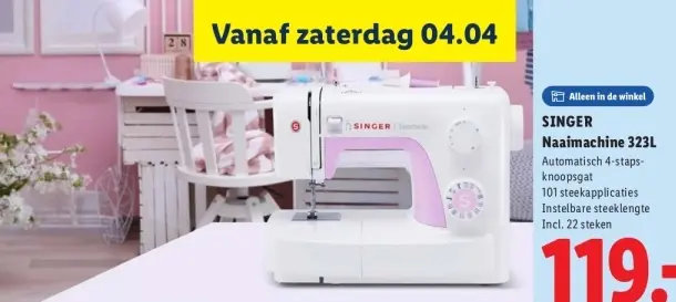 Aanbieding: Naaimachine 323L