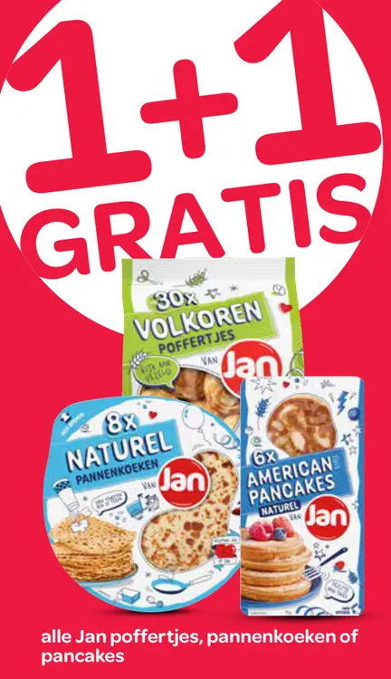 Aanbieding: Poffertjes, Pannenkoeken, American Pancakes