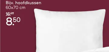 Aanbieding: Hoofdkussen Sedna - synthetisch - 60x70 cm