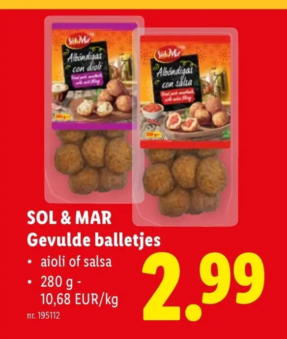 Promotie: Gevulde balletjes