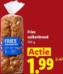 Aanbieding: Fries suikerbrood