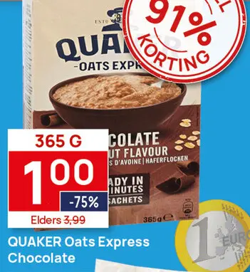 Aanbieding: Oats Express Chocolate