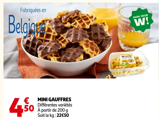 Offre: Mini gauffres
