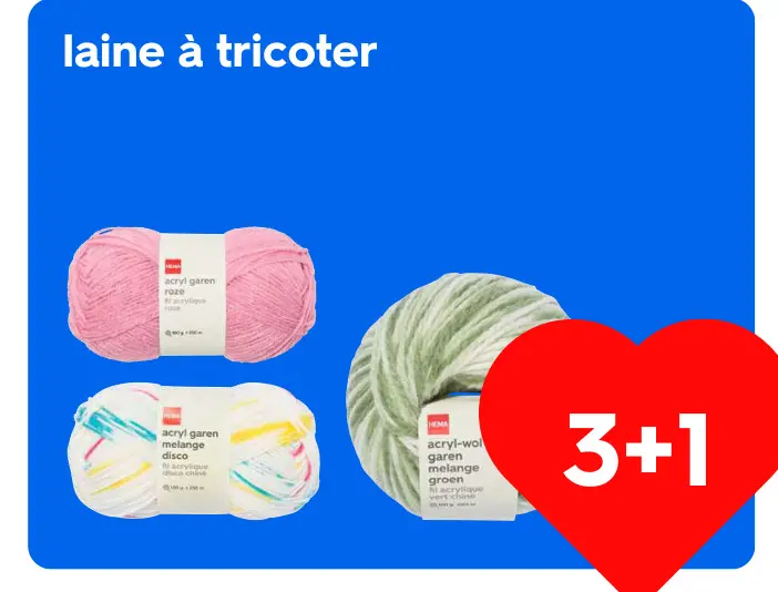 Offre: laine à tricoter