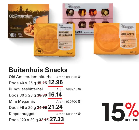 Aanbieding: Old Amsterdam bitterbal