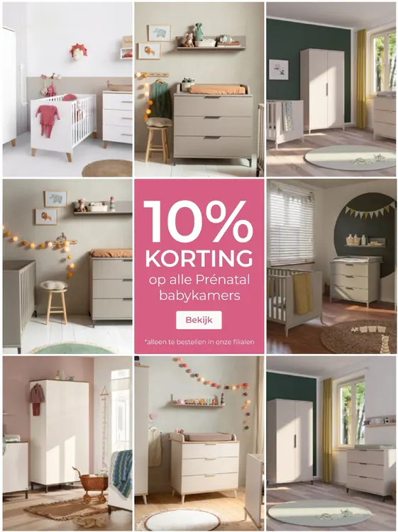 Aanbieding: Babykamers