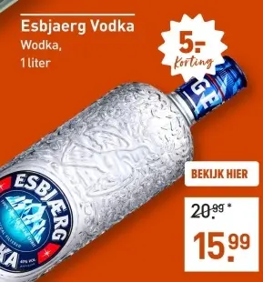 Aanbieding: Esbjaerg Vodka