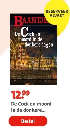 Aanbieding: BAANTJE De Cock en moord in de donkere dagen