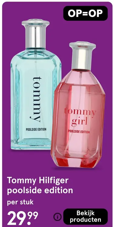 Aanbieding: Tommy Hilfiger poolside edition