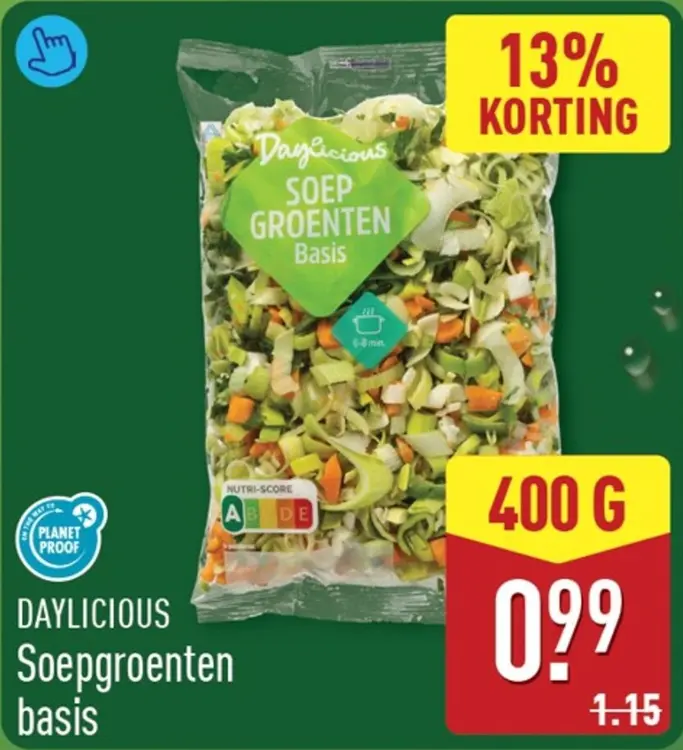 Aanbieding: Soepgroenten basis