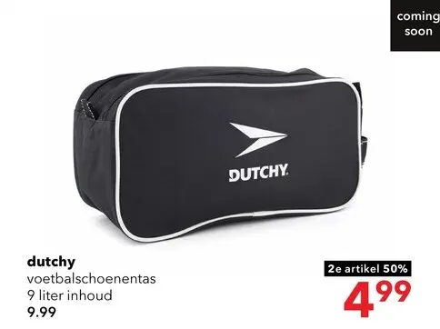 Aanbieding: Dutchy voetbalschoenentas