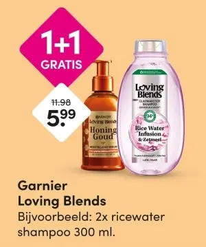 Aanbieding: Garnier Loving Blends