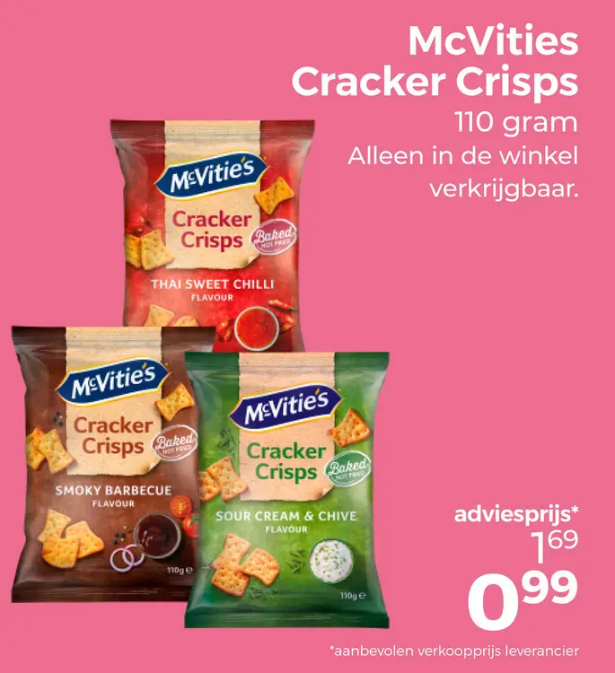 Aanbieding: Cracker Crisps