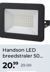 Aanbieding: Handson LED breedstraler