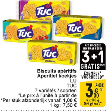 Offre: Biscuits apéritifs / Aperitief koekjes