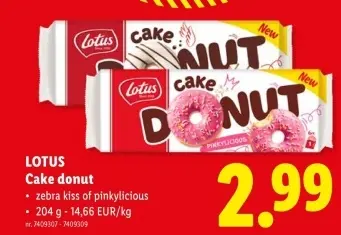 Promotie: Cake donut