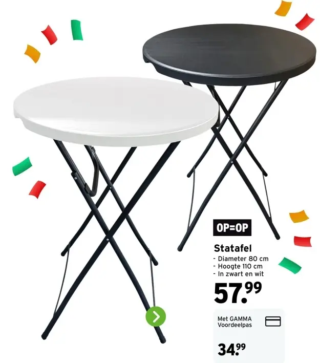 Aanbieding: Statafel