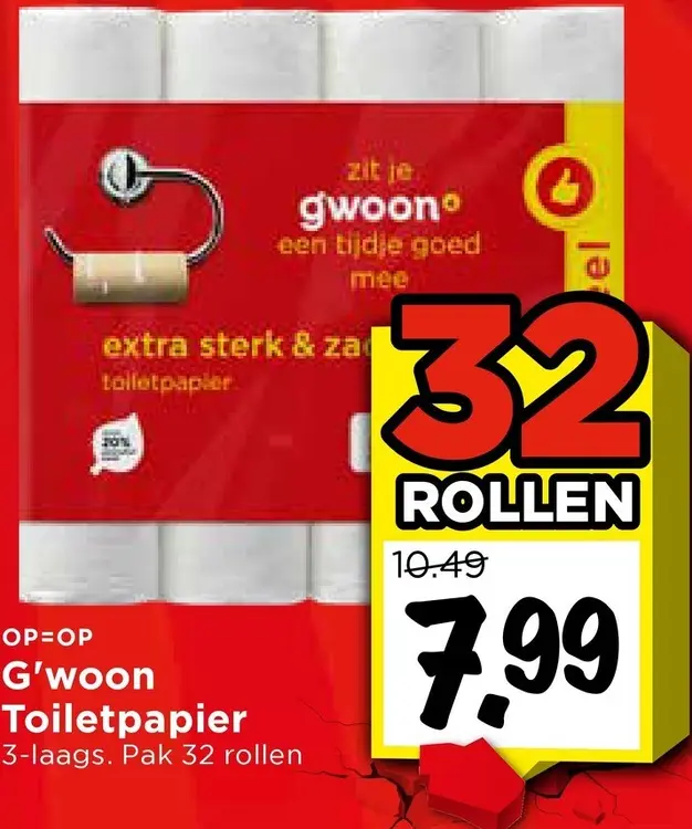 Aanbieding: Toiletpapier