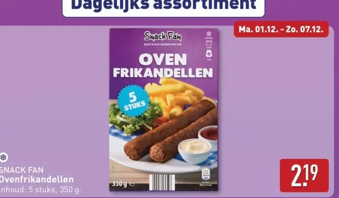 Aanbieding: Ovenfrikandellen
