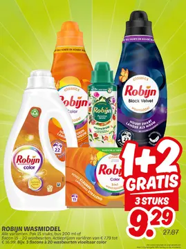 Aanbieding: Robijn wasmiddel