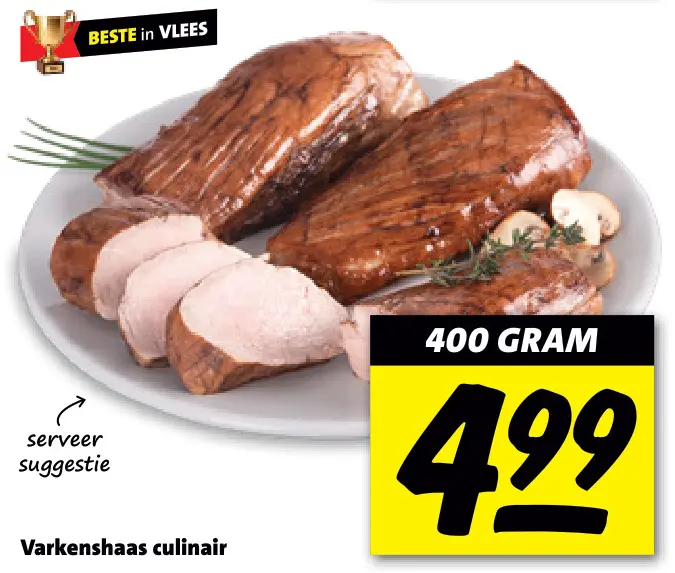 Aanbieding: Varkenshaas culinair