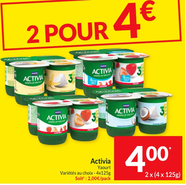 Offre: Activia Yaourt