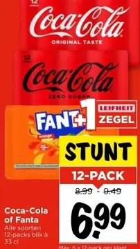 Aanbieding: Coca-Cola of Fanta