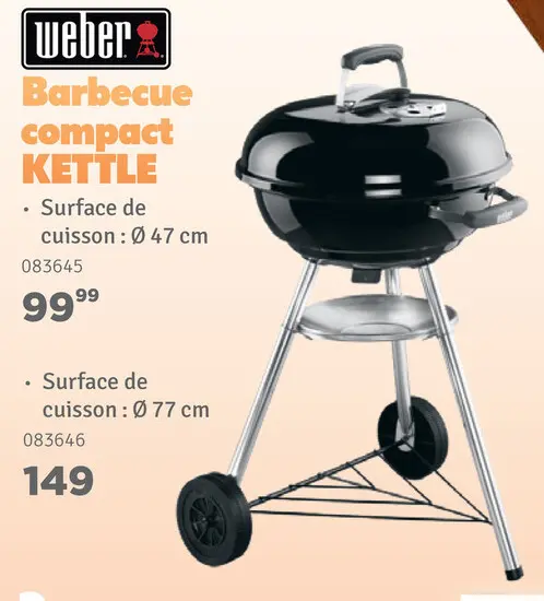 Offre: Barbecue compact KETTLE