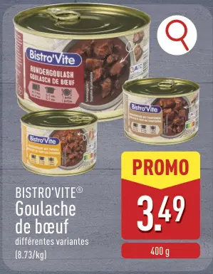Offre: Goulache de boeuf