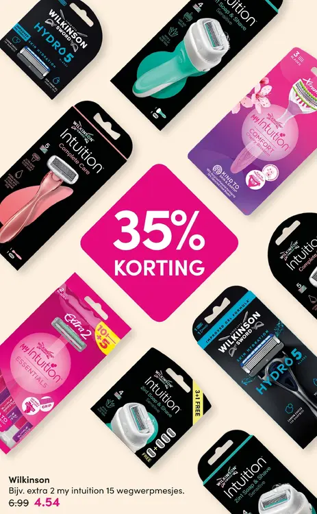 Aanbieding: Wilkinson scheermesjes