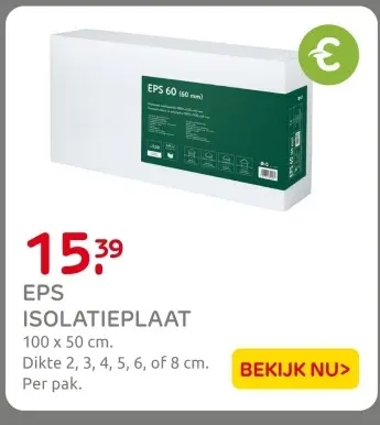Aanbieding: Eps isolatieplaat