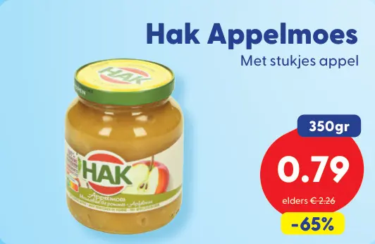 Aanbieding: Appelmoes