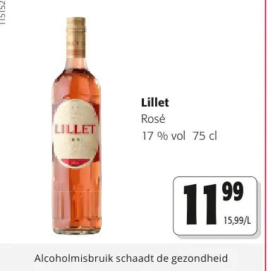 Promotie: Lillet Rosé