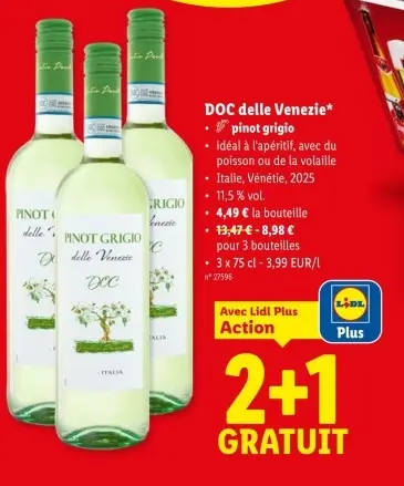 Offre: DOC delle Venezie Pinot Grigio
