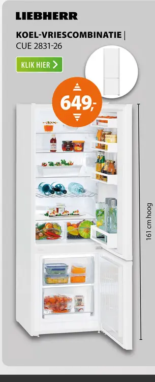 Aanbieding: Liebherr CUe 2831-26