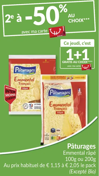 Offre: Emmental râpé