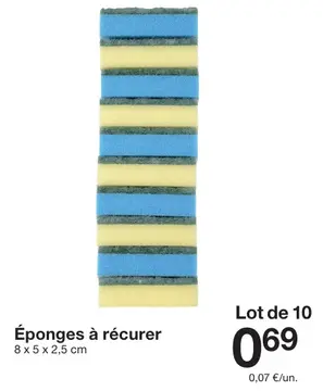 Offre: Éponges à récurer