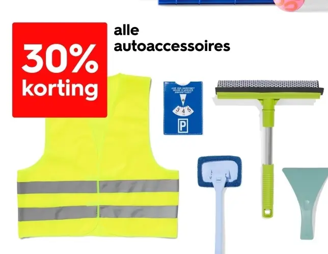 Aanbieding: autoaccessoires