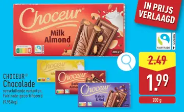 Aanbieding: CHOCEUR® Chocolade