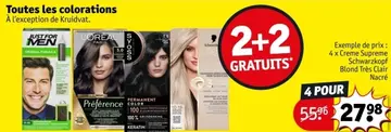 Offre: Toutes les colorations