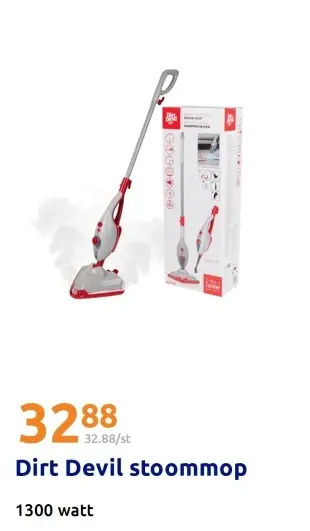 Promotie: Dirt Devil stoommop
