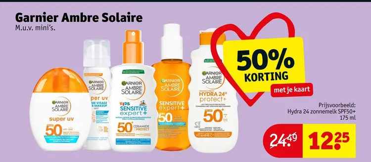 Aanbieding: Garnier Ambre Solaire
